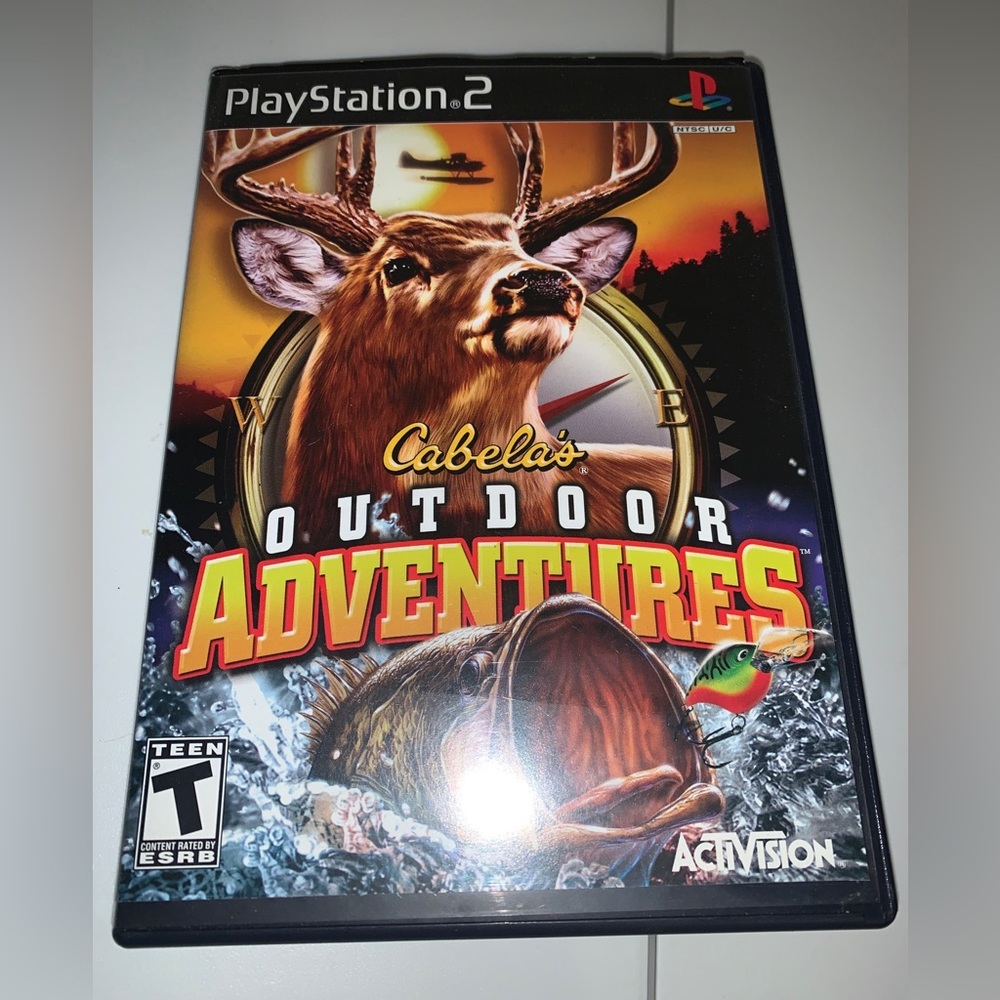☀️Cabela's Outdoor Adventures (Sony PlayStation 2, 2005) untested